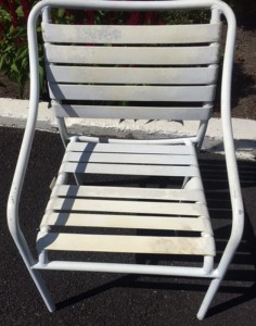 Strap Chair Before Restoration