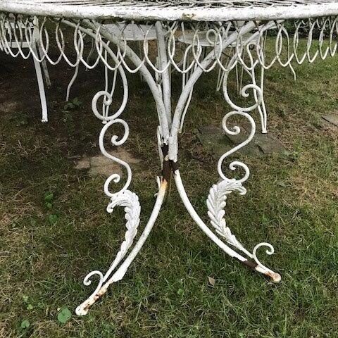 Photo Of A Restored Mccaslin Table Base Before Powder Coating