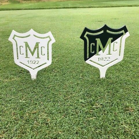 Golf Tee Markers After Restoration