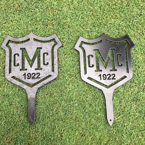 Golf Tee Markers Before Restoration