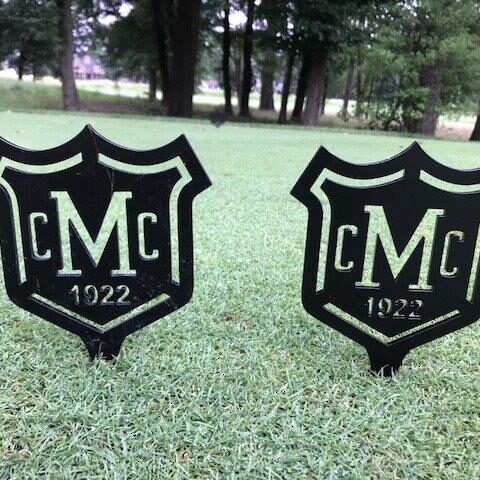 Golf Tee Markers After Restoration